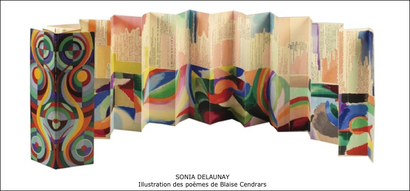 Sonia Delaunay - Illustration des poèmes de Blaise Cendrars