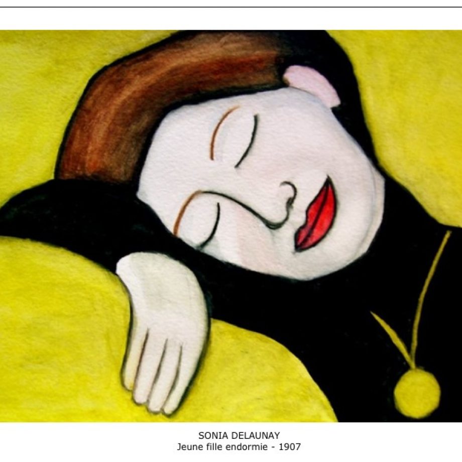 Sonia Delaunay – Jeune fille endormie – 1907