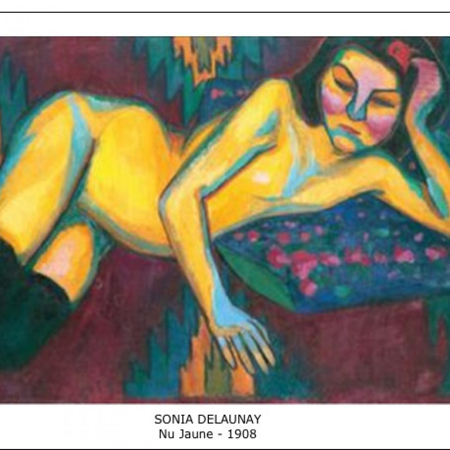 Sonia Delaunay – Nu Jaune 1908