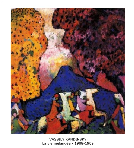 Vassily Kandinsky – La montagne bleue – 1908-1909