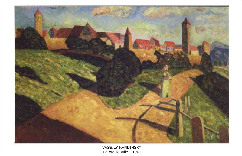 Vassily Kandinsky – La vieille ville – 1902