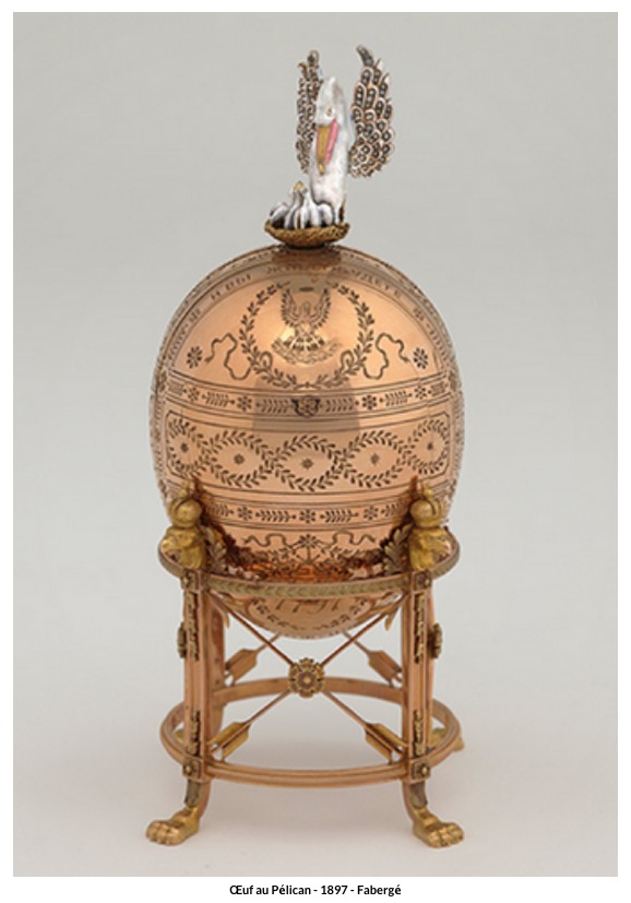 Œuf au Pélican – 1897 – Fabergé
