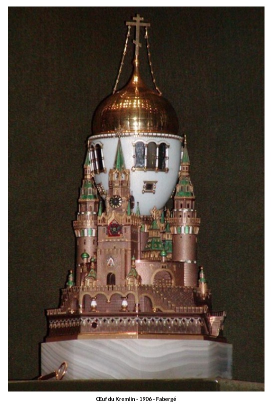 Œuf du Kremlin – 1906 – Fabergé
