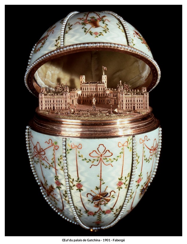 Œuf du palais de Gatchina – 1901 – Fabergé