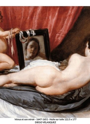 Vénus et son miroir - Diego Velásquez