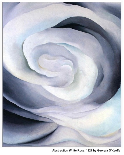 Abstraction white rose – 1927 by Georgia O’Keeffe