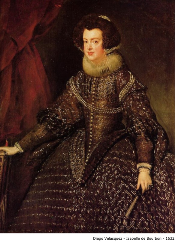Diego Velasquez – Isabelle de Bourbon – 1632