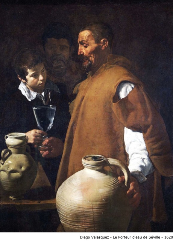Diego Velasquez – Le porteur d’eau de Séville – 1620