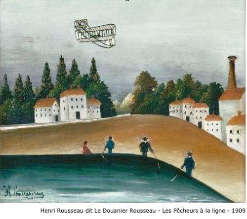 Henri Rousseau dit Le Douanier Rousseau - Les pêcheurs à la ligne - 1909