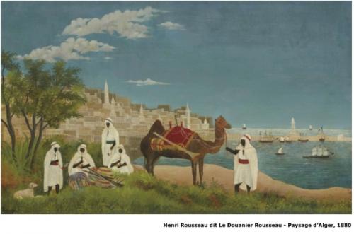 Henri Rousseau dit Le Douanier Rousseau - Paysage d'Alger - 1880